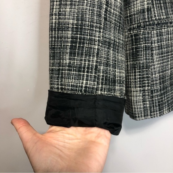 𝅺Urban Outfitters Silence + Noise Tweed One Button Blazer, size S - Picture 4 of 10